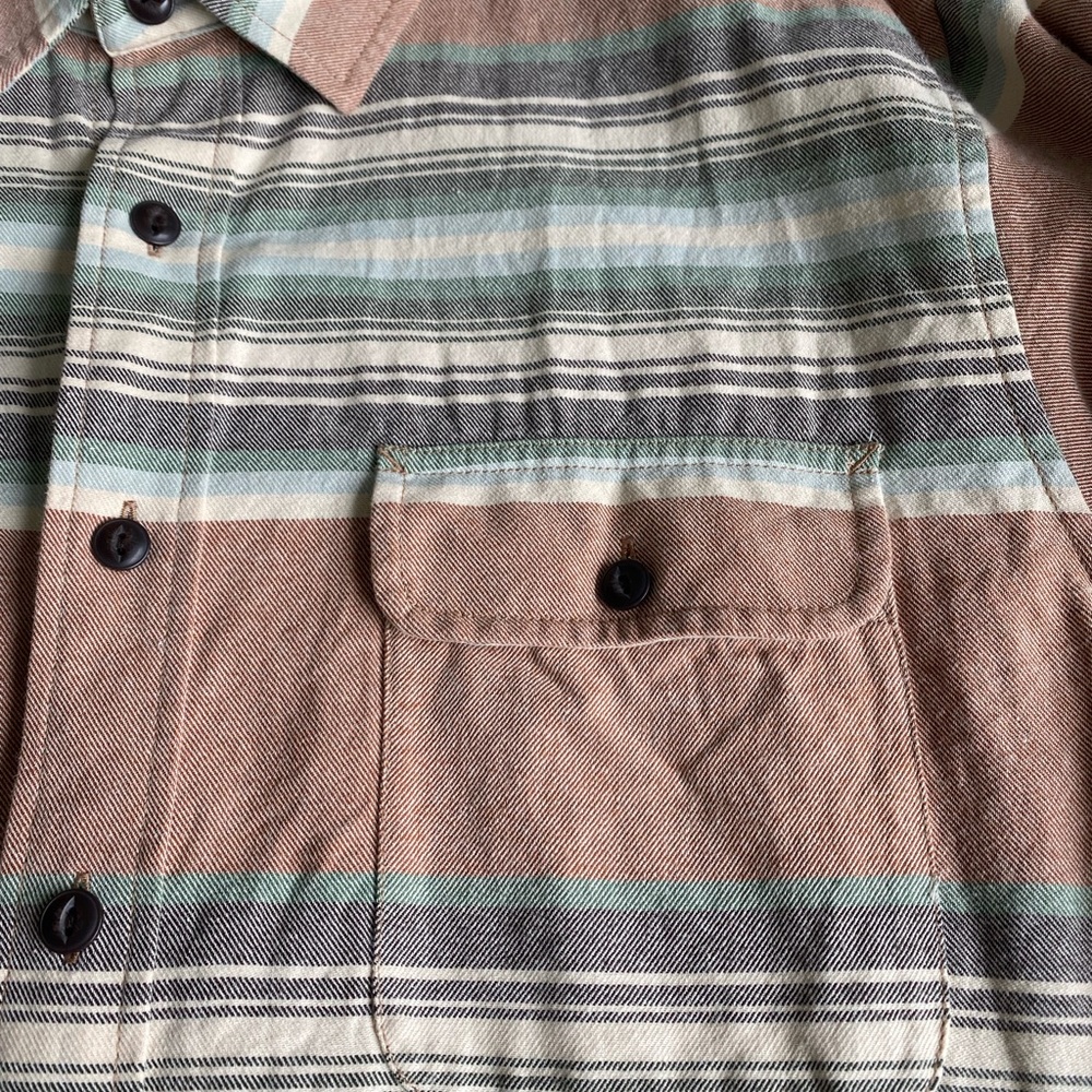 Pendleton Striped Beach Shack Shirt